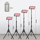 96 LEDs Red Light Therapy Lamp with Adjustable Tripod Stand, 660nm 850nm Infrared Floor Lamp for Body Pain & Skin Care