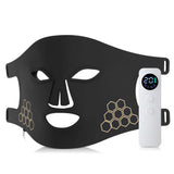 LED Facial Mask Eye Mask Photorejuvenation Beauty Device White Yellow Blue Red Light Therapy Home Rejuvenation Skin Care Machine
