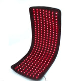 31"x11" Dual Chip Red Light Therapy Pad, 660nm 850nm Infrared LED Mat for Waist Back Shoulder Muscle Pain Relief