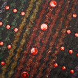 PEMF Infrared Therapy Mat 52x128cm | 8 Crystal Gemstones Chakra | 79-LED Red & NIR Light | 6 PEMF Coils | Back & Waist Heating Mat