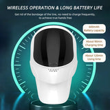 Wireless 7-Color LED Photon Therapy Face & Neck Mask - Rechargeable Facial Lifting & Skin Care Tool for Anti-Aging & Acne