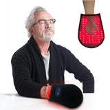 Cordless Red Light Therapy Glove, 660nm 850nm Infrared Hand Wrap for Arthritis, Carpal Tunnel & Finger Joint Pain Relief