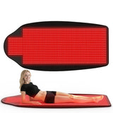 1370 LEDs Full Body Red Light Therapy Mat, 73"x33" XXL Infrared Blanket with 10Hz/40Hz Pulse for Pain Relief & Recovery