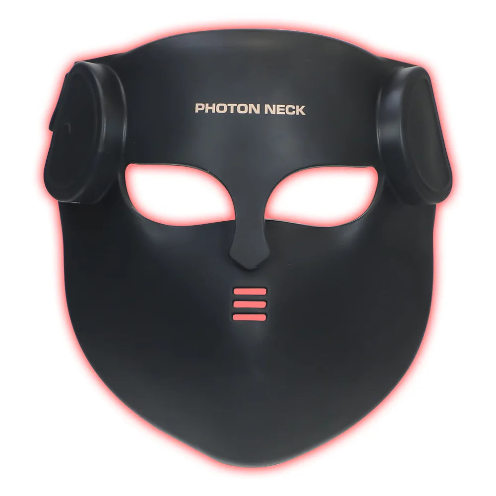 Portable 8-Color LED & Red Light Infrared Therapy Silicone Face Mask - Anti-Aging, Acne & Wrinkle Reduction for Facial Care