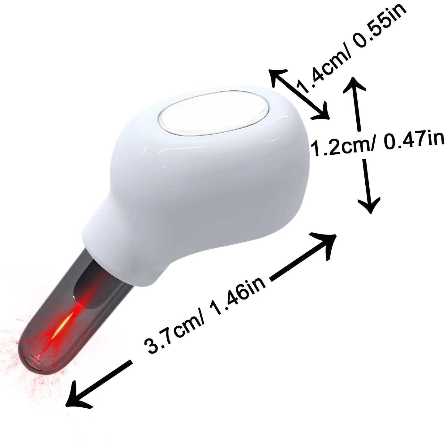 650nm Red Light Laser Ear Therapy Device, Infrared Ear Canal Irradiation for Tinnitus Relief & Otitis Media Treatment