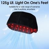 Red Light Therapy Hair Growth Cap, 660nm 850nm Infrared LED Hat with 10Hz 40Hz Pulse Modes for Hair Loss Treatment