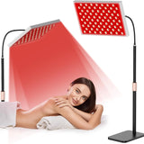 225 LEDs Red Light Therapy Panel, 660nm 850nm Infrared Lamp for Body Pain Relief, Weight Loss & Anti-Aging Skin Care