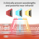 3 Colors LED Light Therapy Face Mask, 288 Beams 850nm Near-Infrared Photon Mask for Anti-Aging & Skin Rejuvenation