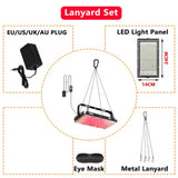 96 LEDs Red Light Therapy Lamp with Adjustable Tripod Stand, 660nm 850nm Infrared Floor Lamp for Body Pain & Skin Care