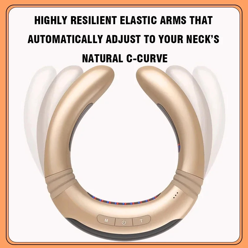 Medical Grade Neck Wearable Laser Therapy Device | 650nm LLLT with 72 Diodes for Blood Pressure & Lipid Management