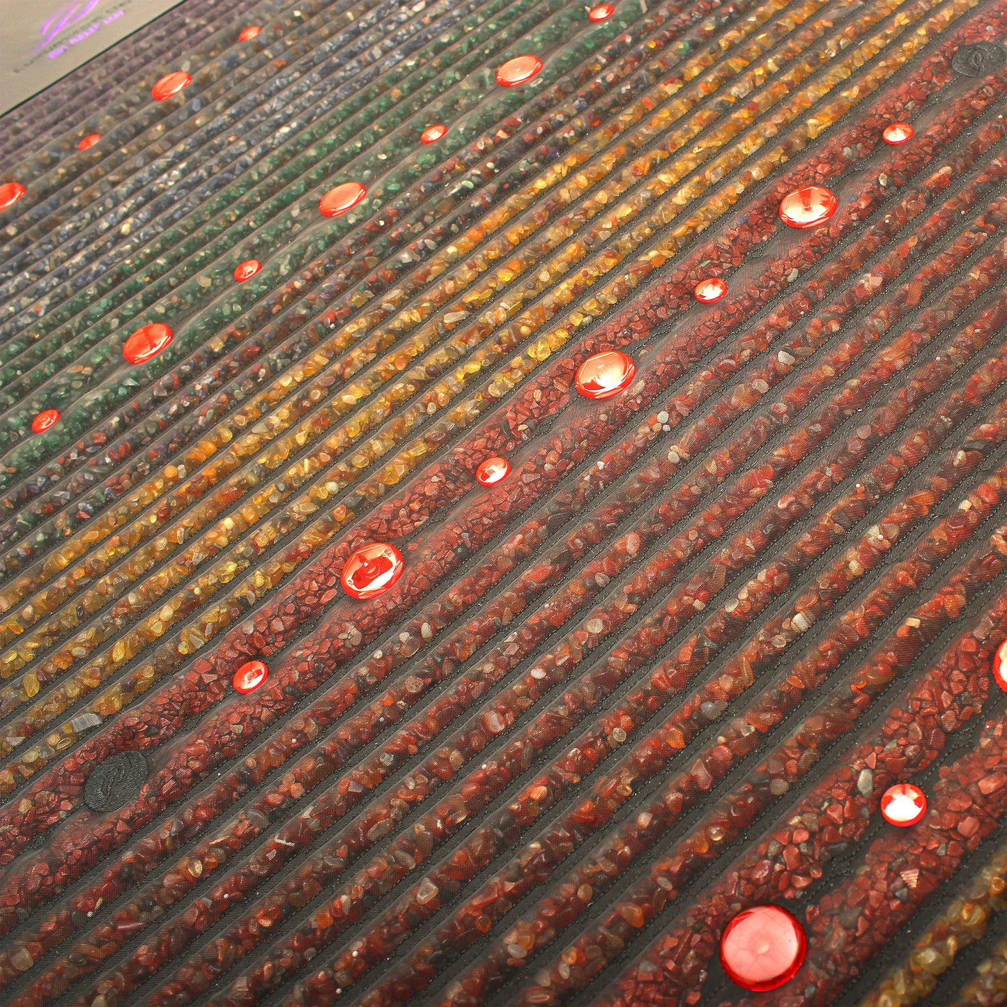 PEMF FIR Infrared Heating Mat XL | 8 Gemstone Crystal Amethyst Tourmaline Photon Red Light Therapy (80x190cm)