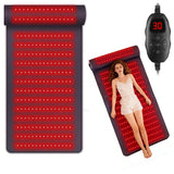 Infrared Light LED Healthcare Belt | 3D Neck Support & Red Light Heating Massage Pad for Full Body Relief