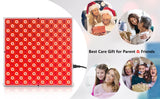 225 LEDs Red Light Therapy Panel, 660nm 850nm Infrared Lamp for Face Anti-Aging & Full Body Muscle Pain Relief (12.2")