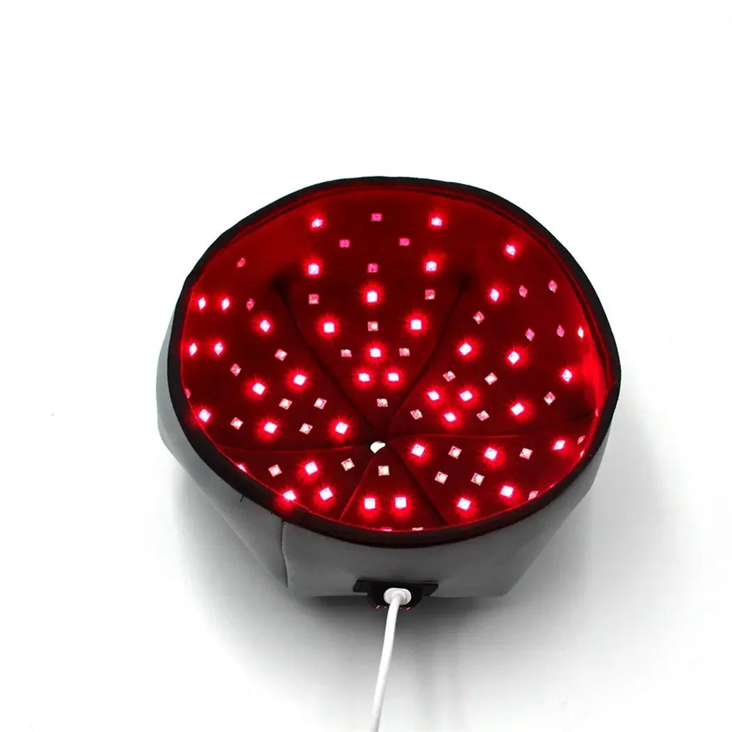 Red Light Therapy Cap for Hair Regrowth, 660nm 830nm Infrared Hair Growth Hat for Hair Loss & Thinning Repair