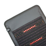 PEMF Bio Infrared Mat Full Body 80x190cm | Jade + 8 Crystal Gemstones | 48-LED Red Light Therapy | 6 PEMF Coils