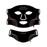 7-Color Silicone LED Face & Neck Therapy Mask - Professional Red Light Therapy for Skin Rejuvenation