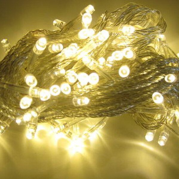 10M 100 LED String Lights for Festival Party Decoration, 220V