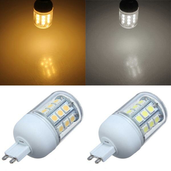 G9 LED Bulb 3W 220V - White/Warm White, 27 SMD5050 LED Corn Light