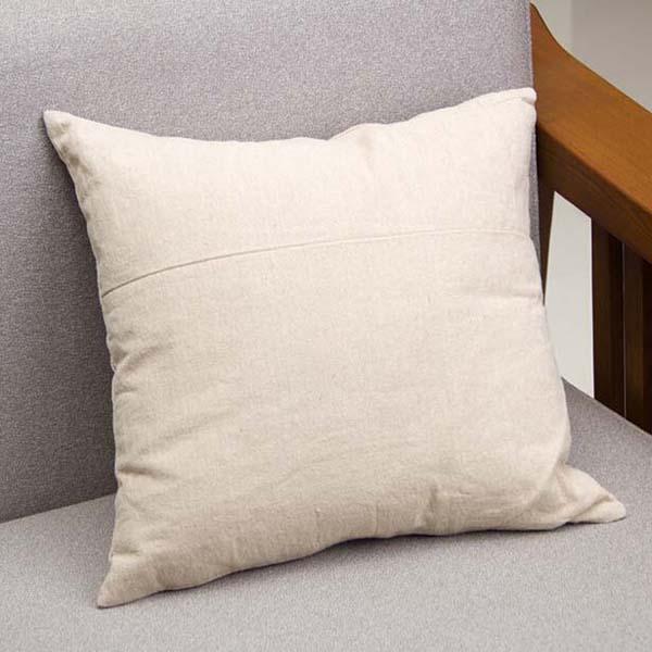 Creative Signature Cotton Linen Pillow Cover for Bed, Sofa, or Car