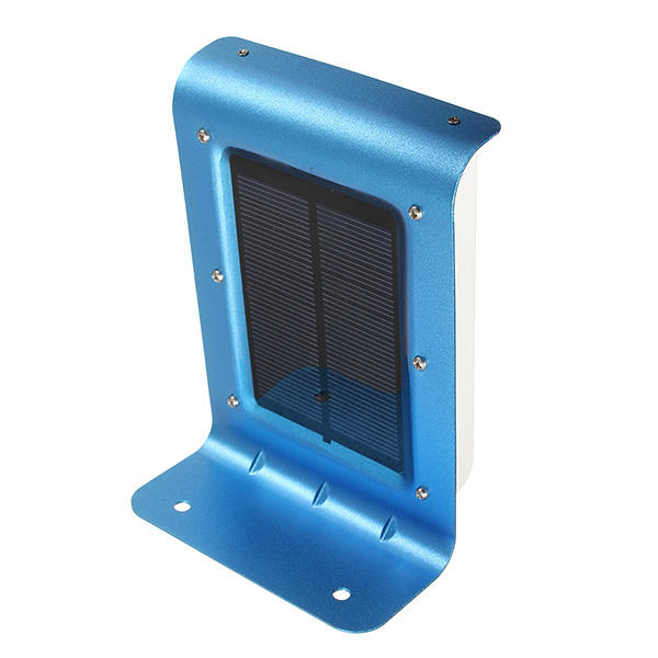 16 LED Solar Powered Waterproof Voice Sensor Wall Light for Garden/Yard