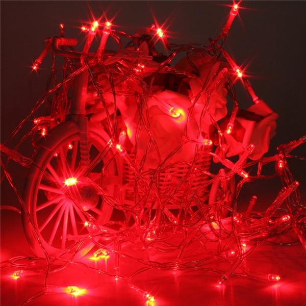 10M Battery Powered 100 LED Starry Fairy String Lights for Wedding, Xmas, Party Decor