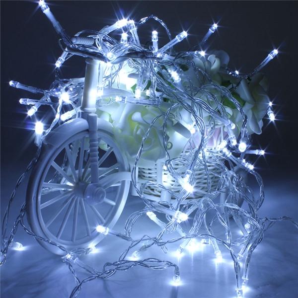 10M Battery Powered 100 LED Starry Fairy String Lights for Wedding, Xmas, Party Decor