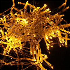 10M Battery Powered 100 LED Starry Fairy String Lights for Wedding, Xmas, Party Decor