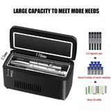 Portable Insulin Cooler Box | Travel Medicine Refrigerator | LCD Display for Diabetes & Serums