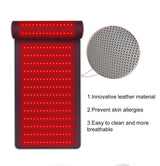 Infrared Light LED Healthcare Belt | 3D Neck Support & Red Light Heating Massage Pad for Full Body Relief