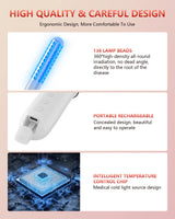 Wireless Vaginal Red Light Therapy Device, Blue Light Massager for Vaginal Tightening, Vaginitis Relief & Pelvic Care