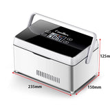 Portable Insulin Refrigerator | 15600mAh USB Travel Cooler | 0-18℃ Digital Temp Control for Medications