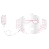 3 Colors LED Light Therapy Face Mask, 288 Beams 850nm Near-Infrared Photon Mask for Anti-Aging & Skin Rejuvenation