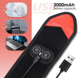 36 LED Red Light Therapy Wrist Wrap, Cordless Heated Vibration Massager for Carpal Tunnel, Arthritis & Joint Pain Relief