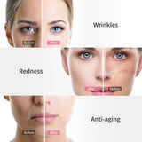 3 Colors LED Light Therapy Face Mask, 288 Beams 850nm Near-Infrared Photon Mask for Anti-Aging & Skin Rejuvenation