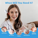 650nm Red Light Laser Ear Therapy Device, Infrared Ear Canal Irradiation for Tinnitus Relief & Otitis Media Treatment