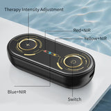 3 Colors LED Light Therapy Face Mask, 288 Beams 850nm Near-Infrared Photon Mask for Anti-Aging & Skin Rejuvenation