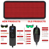360 LEDs Red Light Therapy Belt, 80x30cm Infrared Wrap 660nm 850nm for Body Slimming & Muscle Pain Relief (0 EMF)