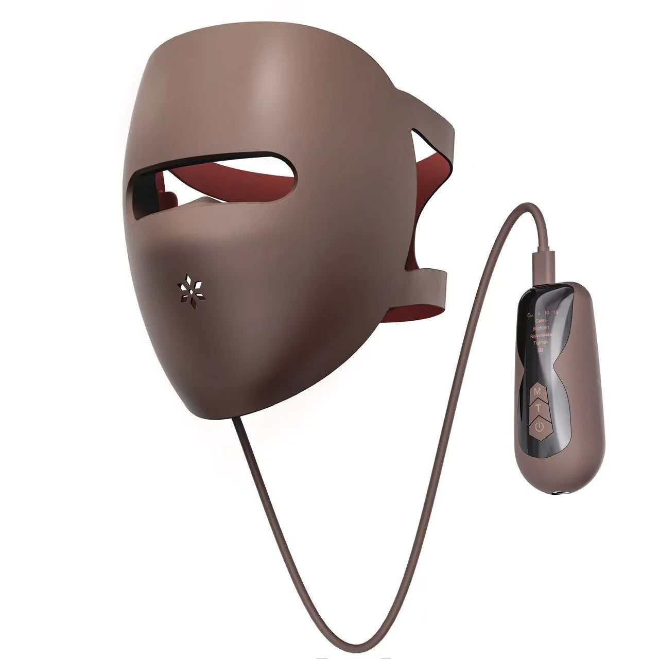 320 LED 4-Color Red Light Therapy Mask - 3D Silicone Face & Neck Skin Rejuvenation Set