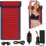 Infrared Light LED Healthcare Belt | 3D Neck Support & Red Light Heating Massage Pad for Full Body Relief