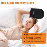 Cordless Red Light Therapy Glove, 660nm 850nm Infrared Hand Wrap for Arthritis, Carpal Tunnel & Finger Joint Pain Relief