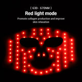 LED Facial Mask Eye Mask Photorejuvenation Beauty Device White Yellow Blue Red Light Therapy Home Rejuvenation Skin Care Machine
