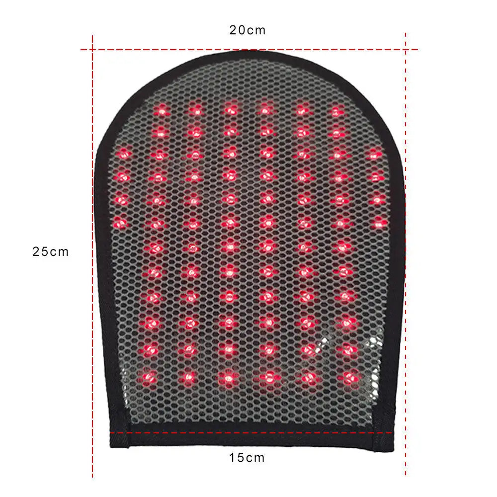 Cordless Red Light Therapy Glove, 660nm 850nm Infrared Hand Wrap for Arthritis, Carpal Tunnel & Finger Joint Pain Relief