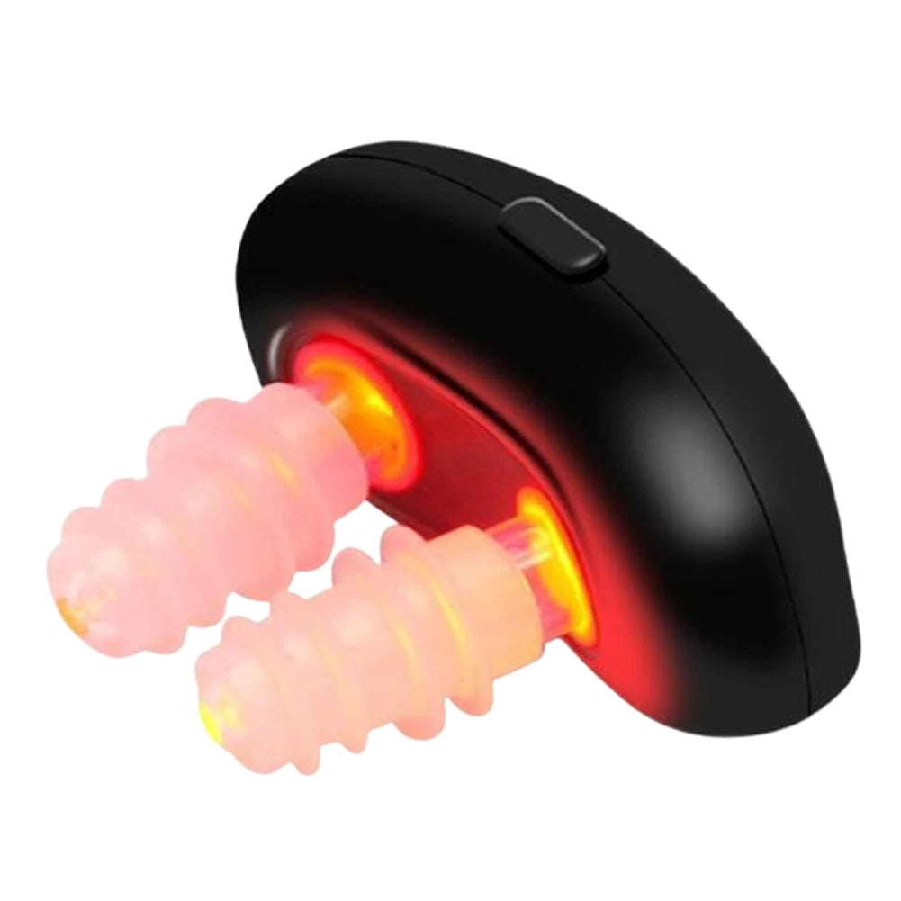 Cordless Red Light Nasal Therapy Device, Low Frequency Pulse Nose Massage for Rhinitis Relief, Sinusitis & Congestion