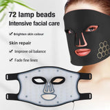 LED Facial Mask Eye Mask Photorejuvenation Beauty Device White Yellow Blue Red Light Therapy Home Rejuvenation Skin Care Machine