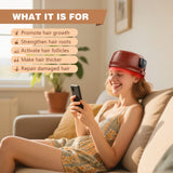 Wireless Red Light Therapy Cap for Hair Regrowth, 120 LEDs 660nm 850nm Infrared Hat for Anti-Hair Loss & Thicker Hair