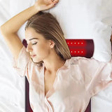 Infrared Light LED Healthcare Belt | 3D Neck Support & Red Light Heating Massage Pad for Full Body Relief