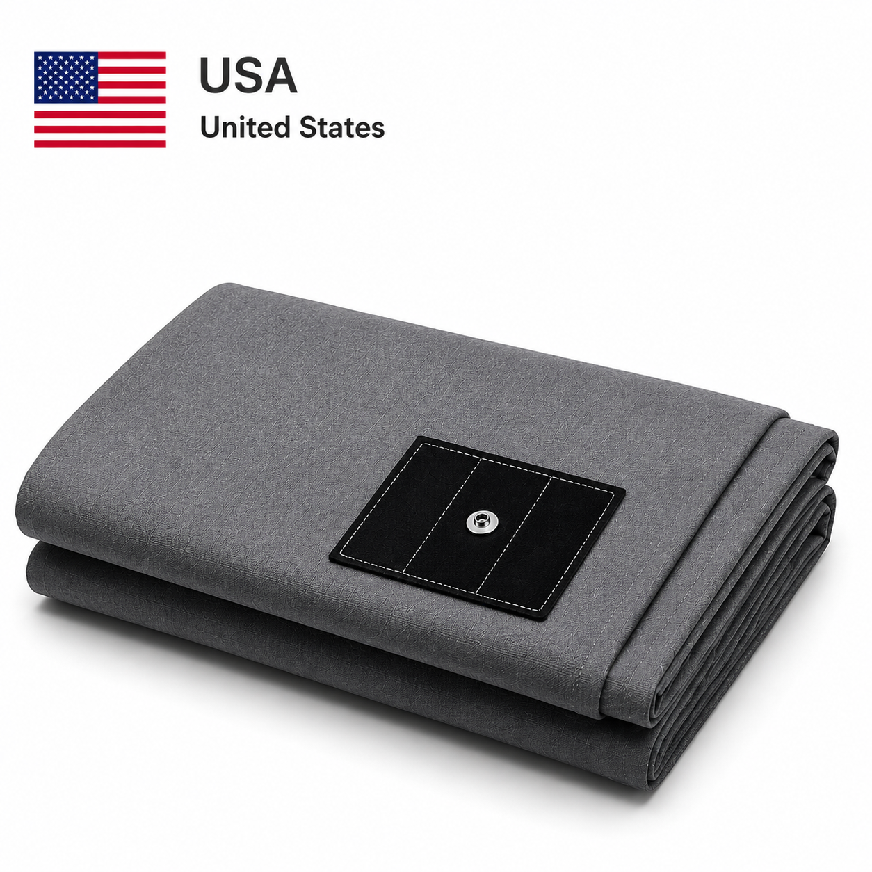 7healthwell EarthSc™ Grounding Fitted Sheet - US Standard Sizes - Organic Cotton & Silver Fiber (Gray/White)