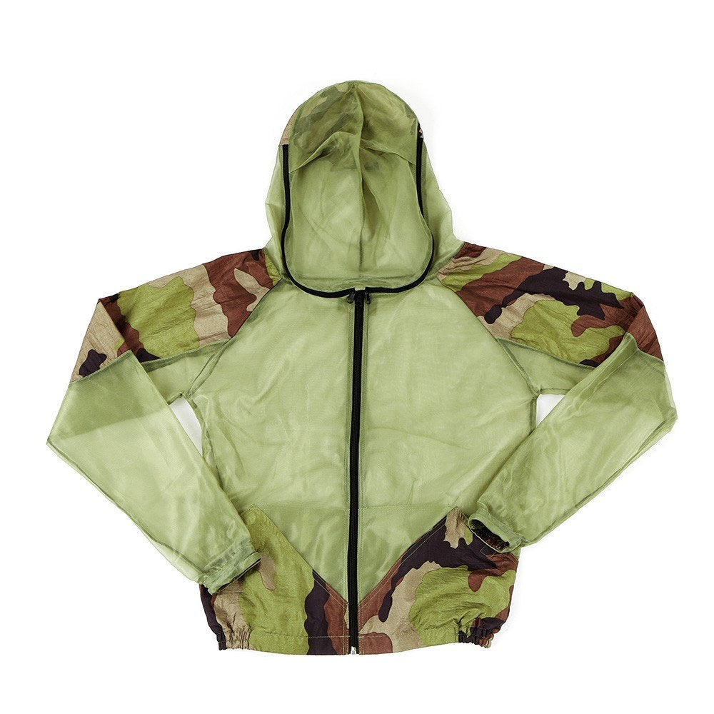 Outdoor Mosquito Repellent Suit: Bug Jacket with Hood for Fishing, Hunting & Camping