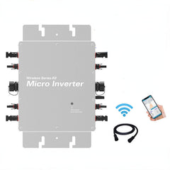 1600W MPPT Solar Grid Tie Micro Inverter, Waterproof, 22-60V, APP Monitoring, 230V