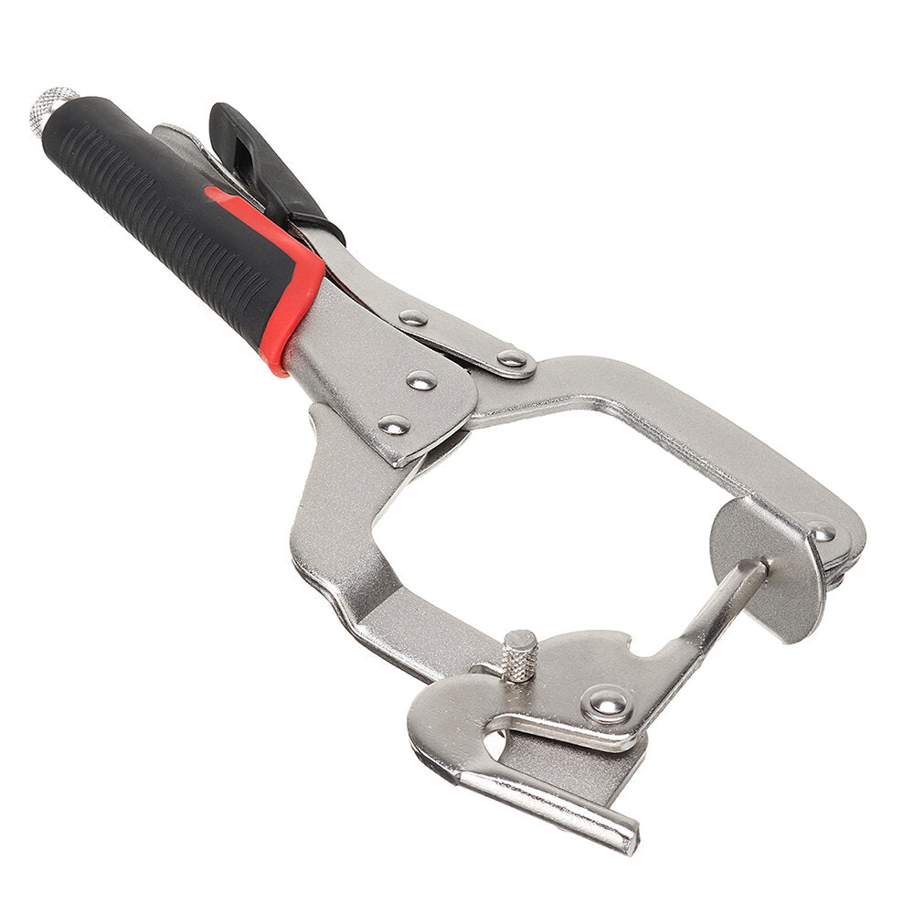 12" Dual-Purpose C-Clamp & Oblique Hole Clamp - Chrome Vanadium Steel for Woodworking & Metalworking